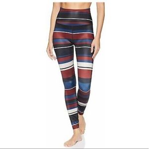 Beyond Yoga high waisted lux stripe legging, large